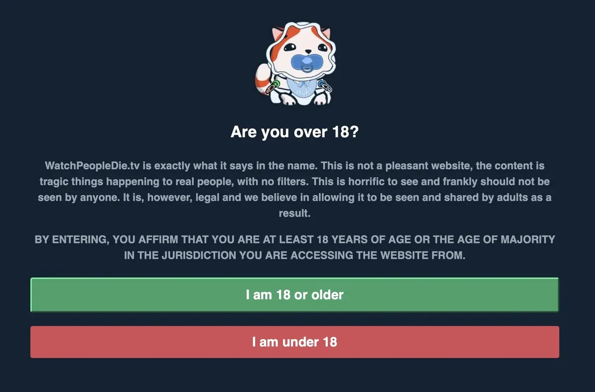 Un avertissement clairement insuffisant