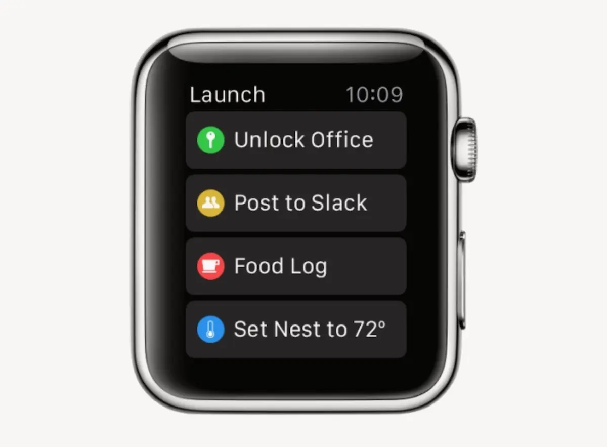 Apple Watch の Launch Center Pro の概要