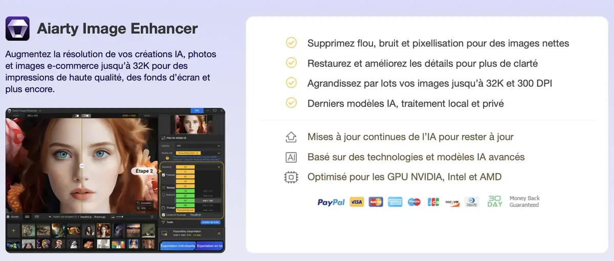 Aiarty Image Enhancer&nbsp;: l&rsquo;IA qui redonne vie aux photos floues, avec 52 % de r&eacute;duction pour No&euml;l