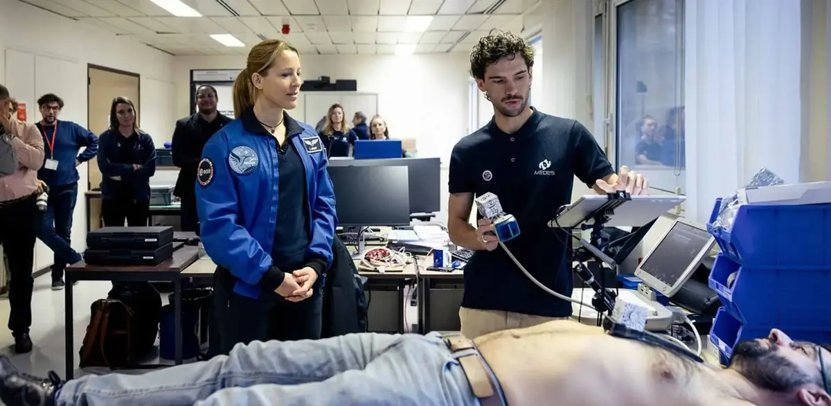 EchoFinder&nbsp;: l&rsquo;&eacute;chographie autonome (IA) arrive &agrave; bord de l&rsquo;ISS&nbsp;!