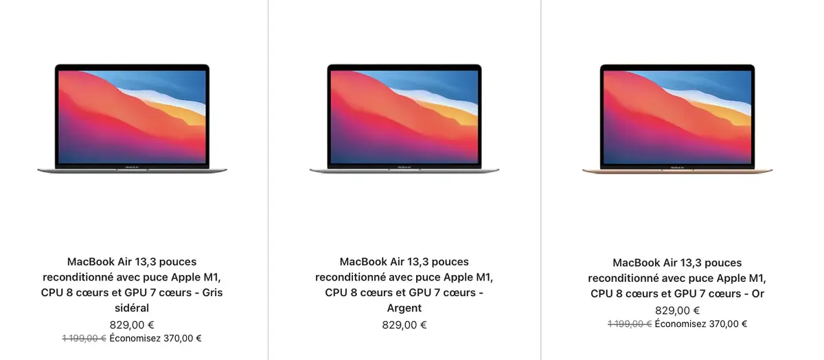 Apple baisse les prix des Mac reconditionnés !