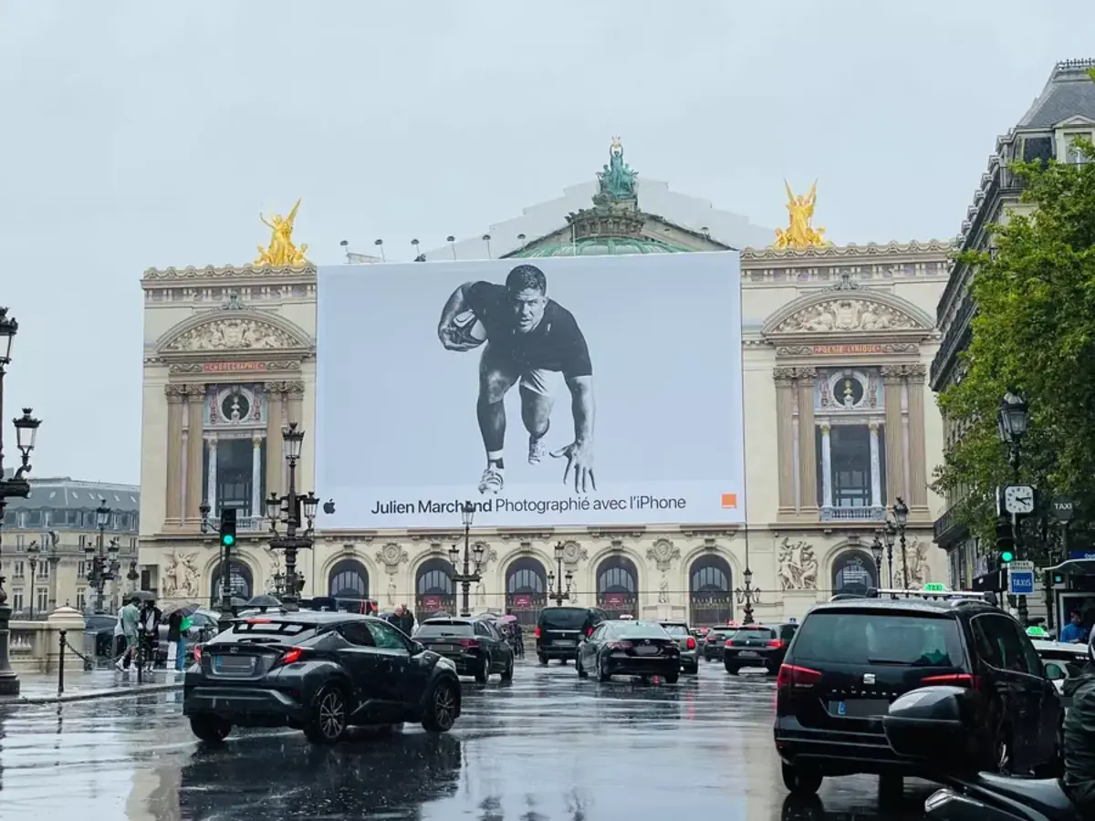 Apple célèbre le rugby avec l'Équipe de France et un iPhone