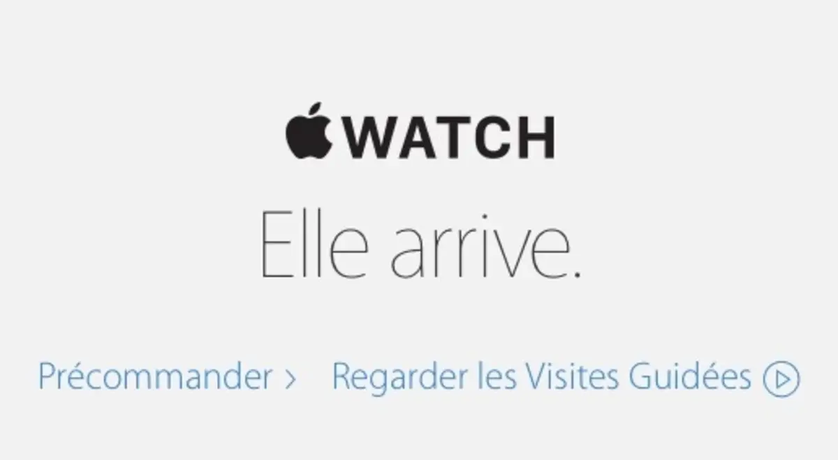 Apple Watch: Apple.fr מסיר בתורו את האזכור של 24 באפריל