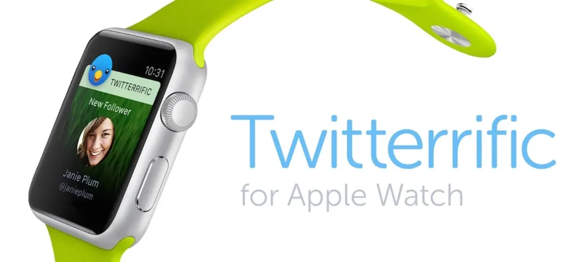Twitterrific が Apple Watch 上でどのように見えるかは次のとおりです