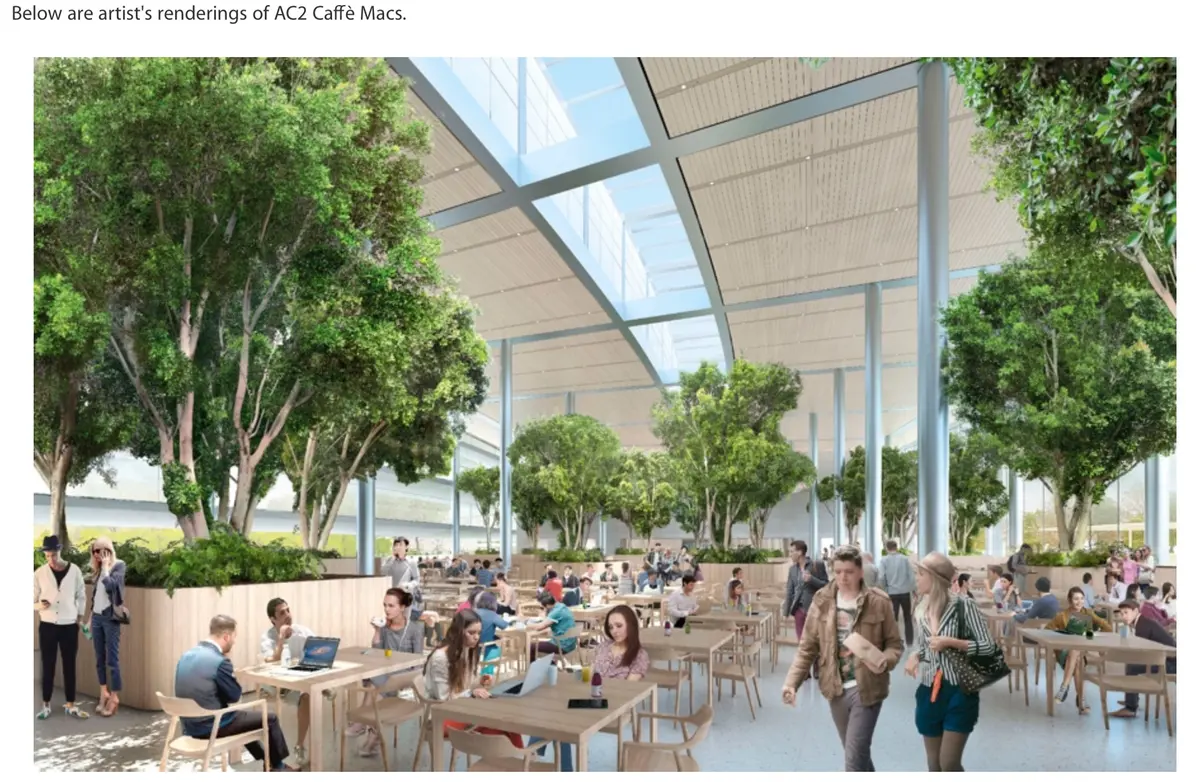 De belles images (exclusives) du Campus 2 d'Apple et du nouveau Caffè Macs