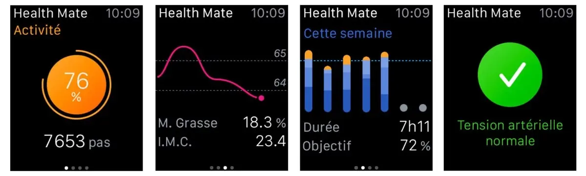 Le compagnon de santé de Withings s'installe sur l'Apple Watch