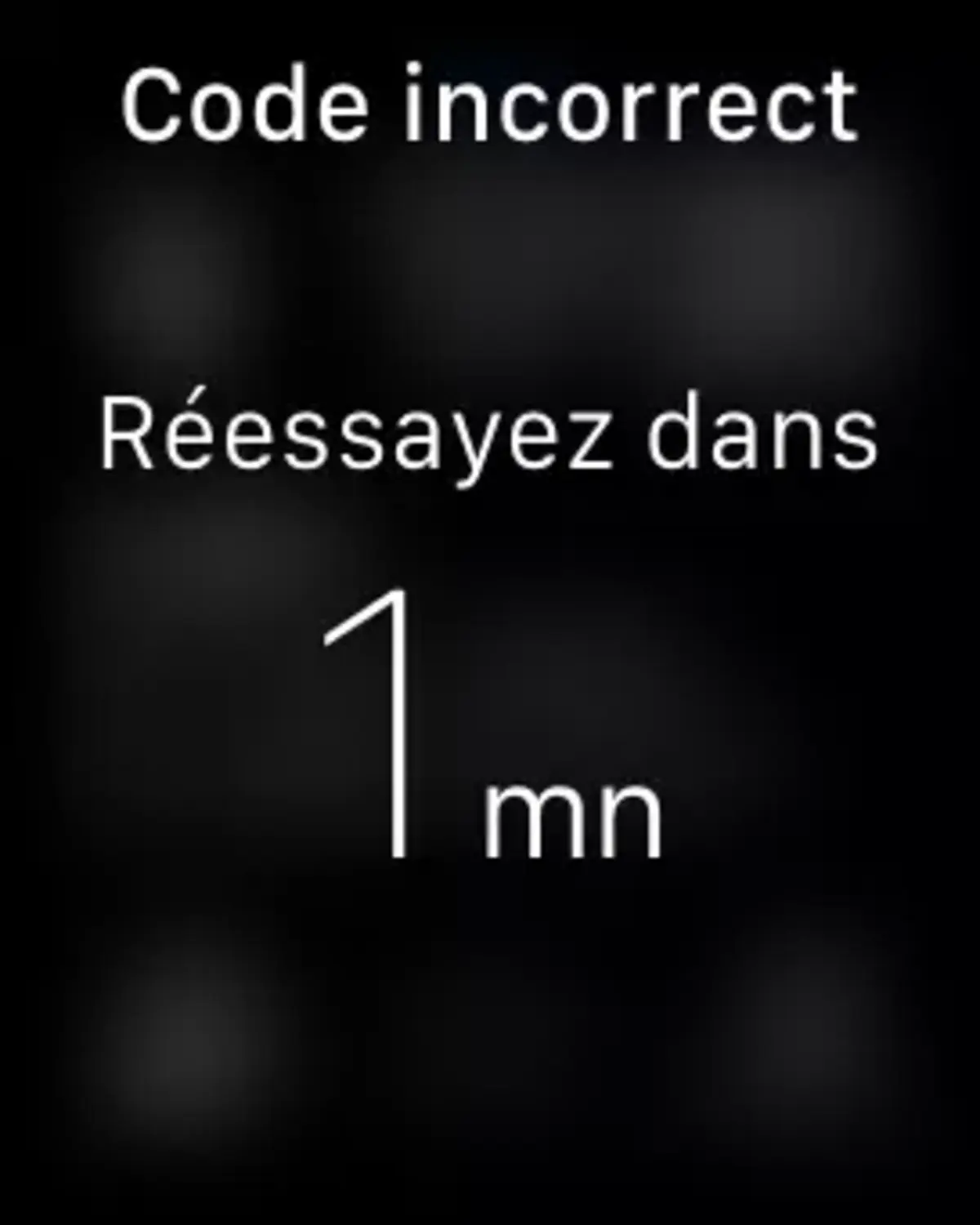 Apple Watch que faire si vous perdez le code de déverrouillage