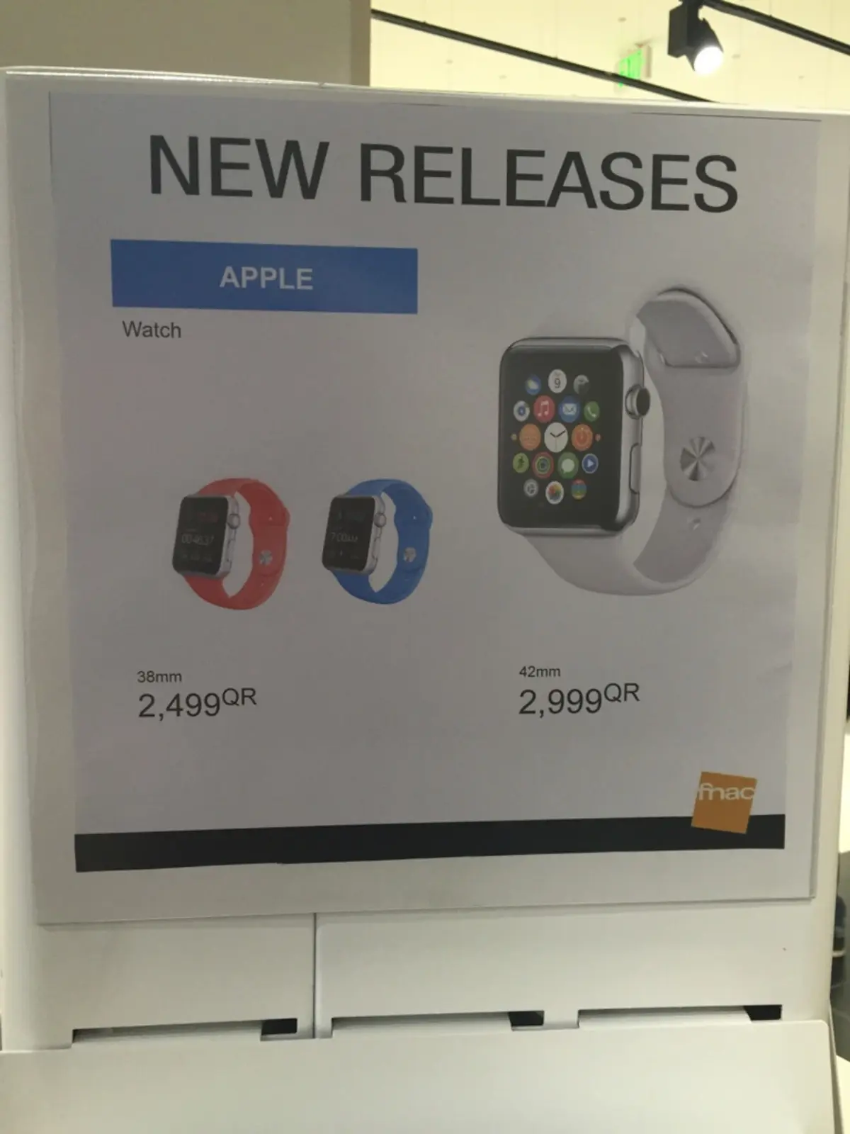 Fnac מפיצה את Apple Watch (תמונה)