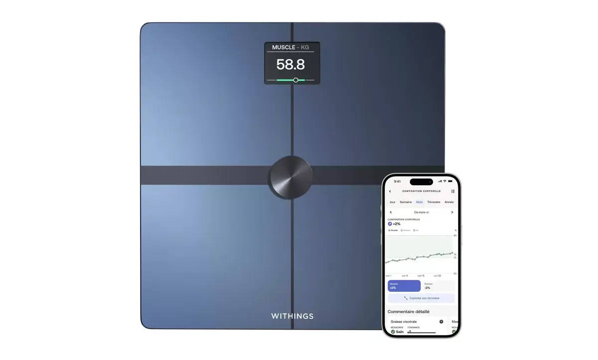 Balance connectée Withings Body smart prix le plus bas