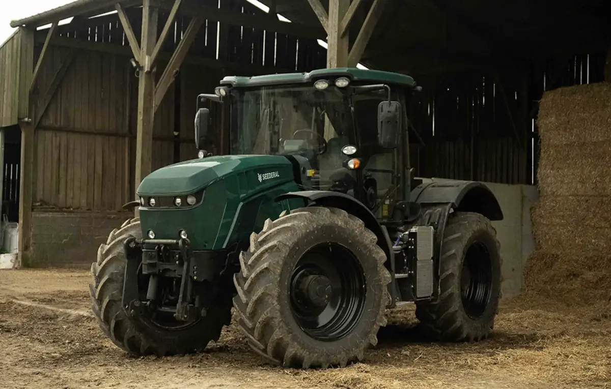 Tracteur français 100% électrique Seederal