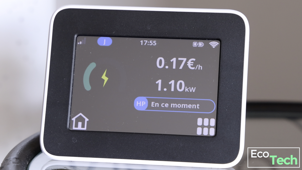 Test du nrLink : un boitier pour économiser l'électricité et afficher sa consommation en direct