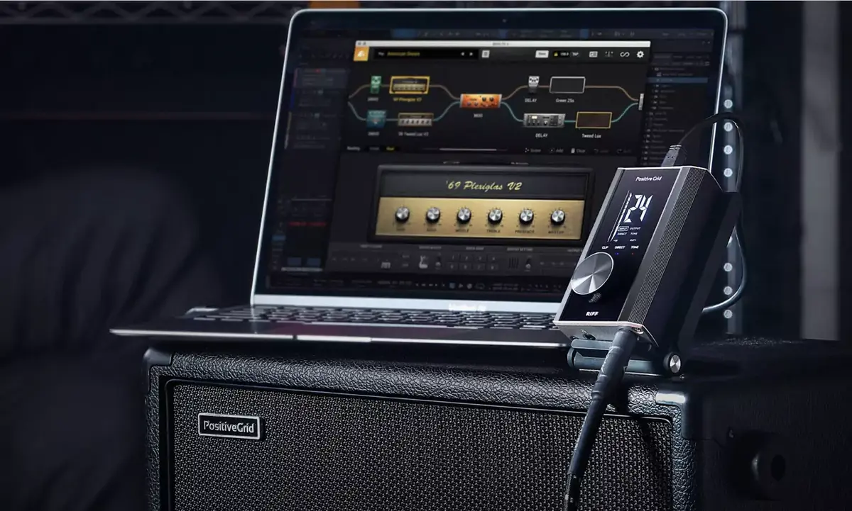 RIFF : une interface audio USB pour guitariste compatible macOS et iOS/iPadOS chez Positive Grid