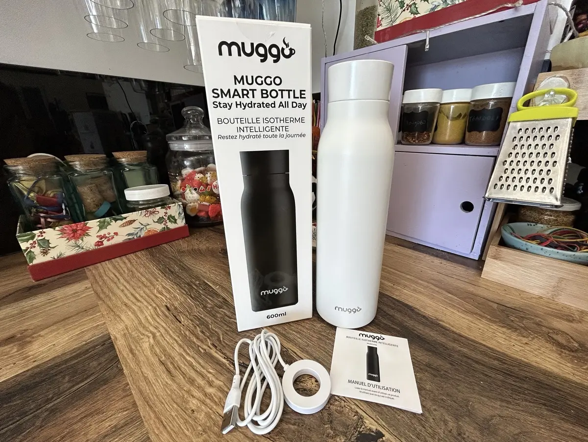 Test du thermos intelligent Muggo Bottle : le cadeau idéal pour la fête des pères !