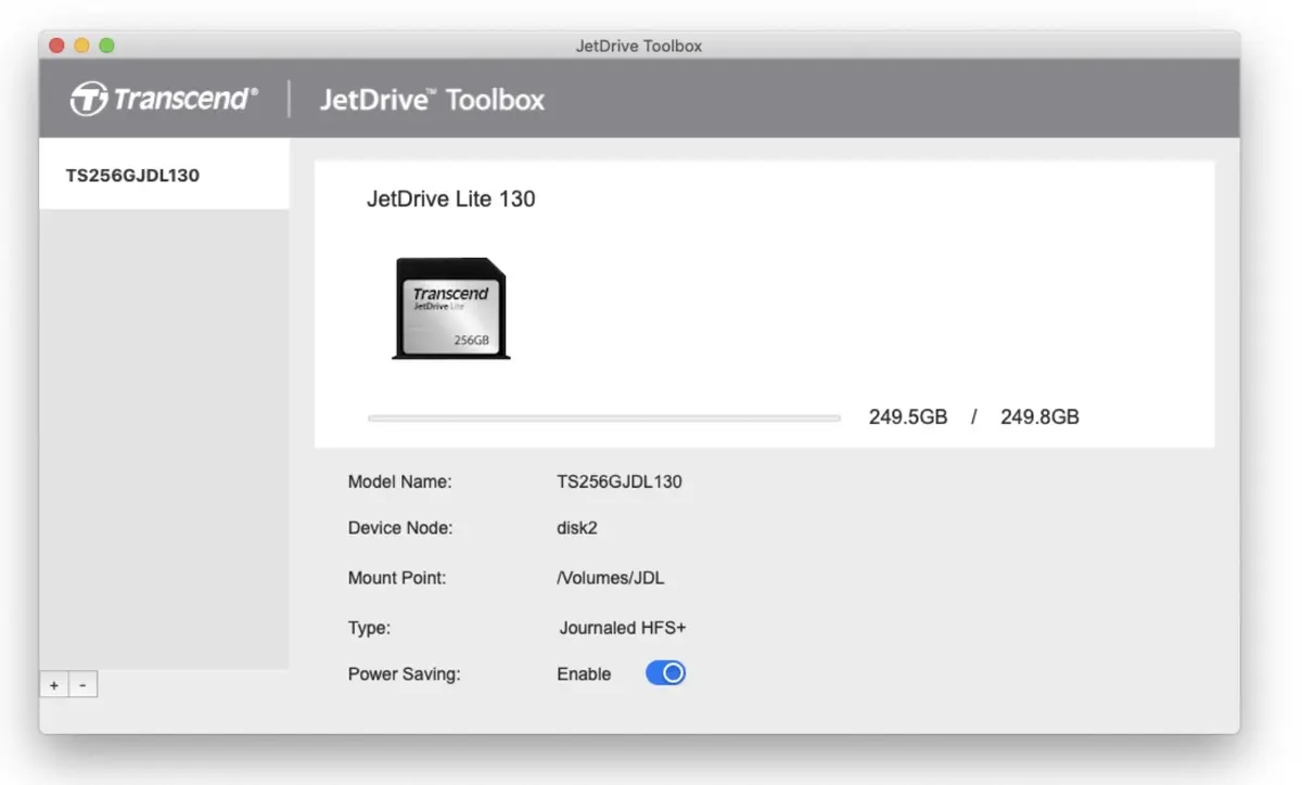 Test Express du JetDrive Lite 330, une SD "invisible" qui augmente le stockage des MacBook