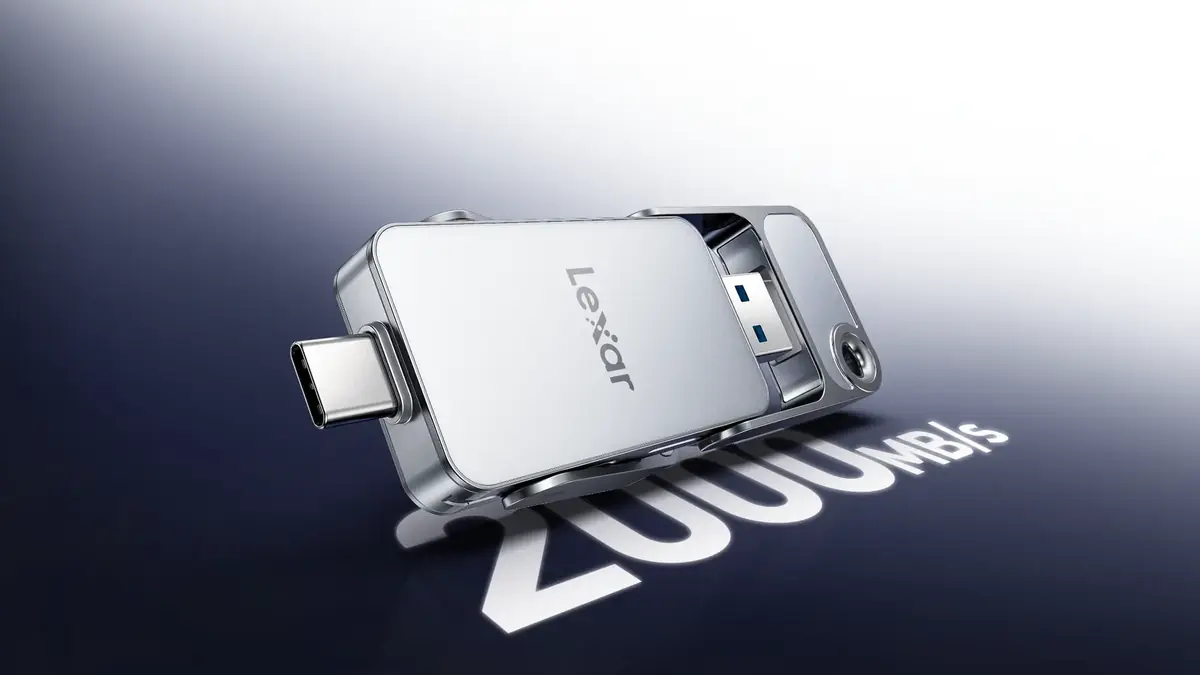 Ce mini SSD Lexar USB-C / USB-A fonctionnera sur TOUS vos appareils