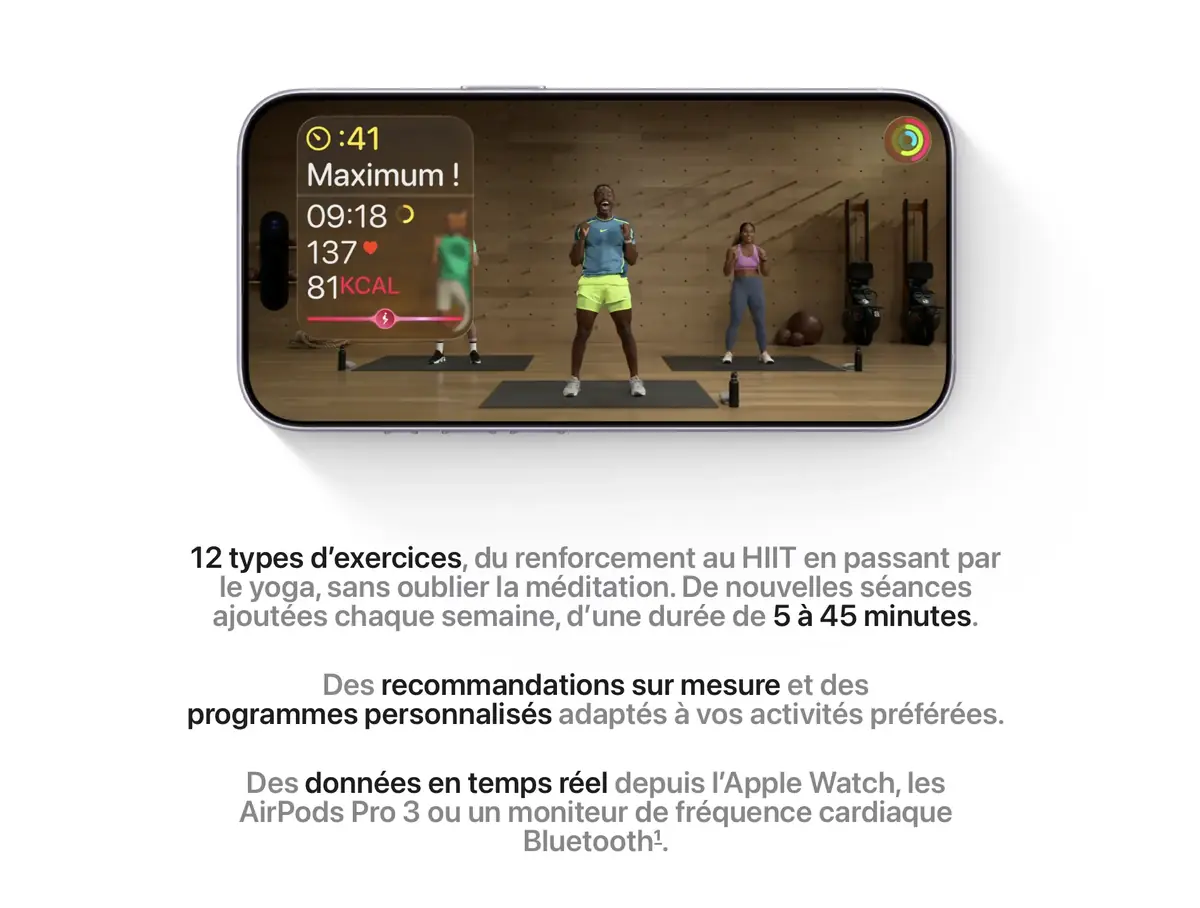Faire plus de sport en 2026&nbsp;? Apple a pr&eacute;vu quelque chose pour vous&nbsp;!