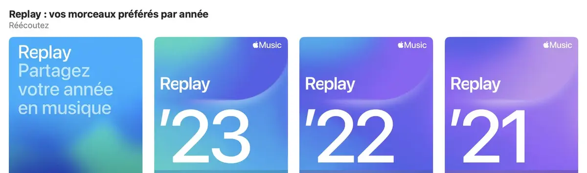 Quelles chansons écoutez-vous le plus ? Apple Music Replay 2024 est dispo !