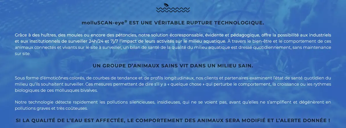 Des huitres connectées pour sauver le réveillon 2024 #CES2024