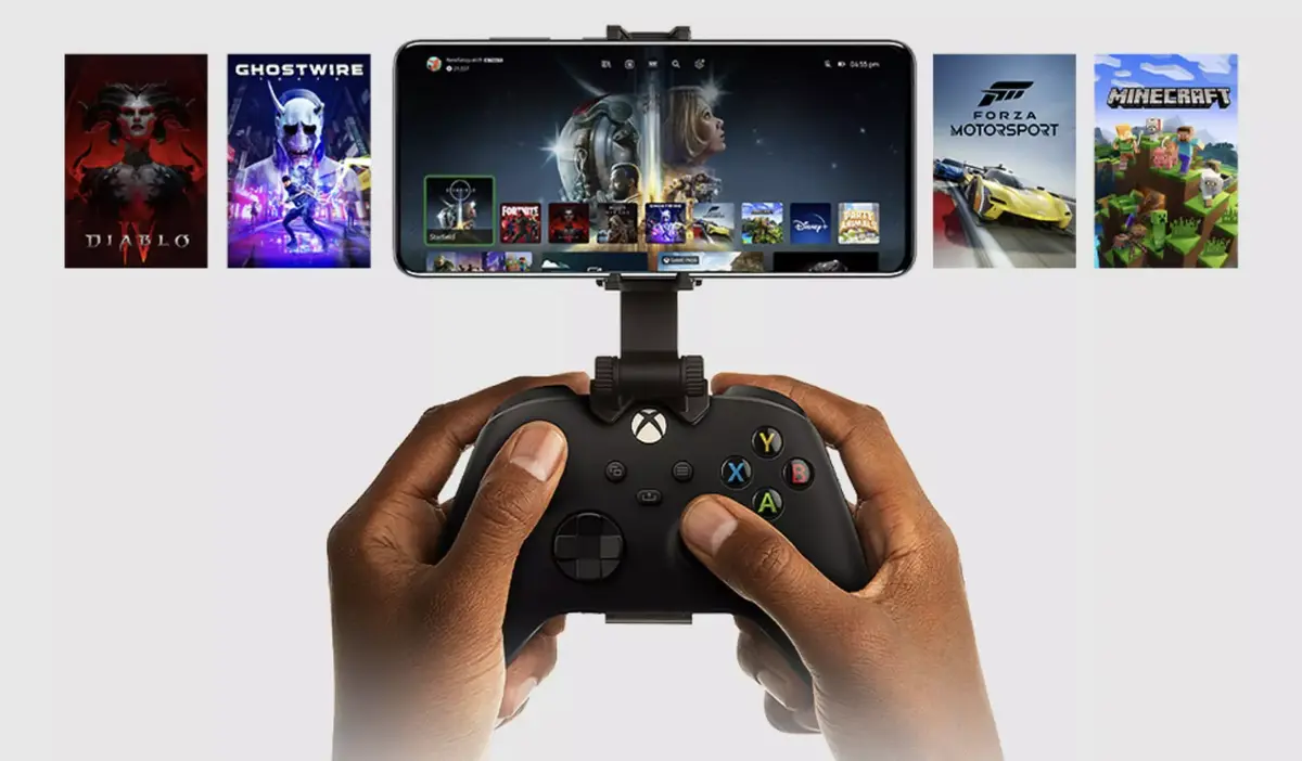 App Xbox manette tactile en Bluetooth