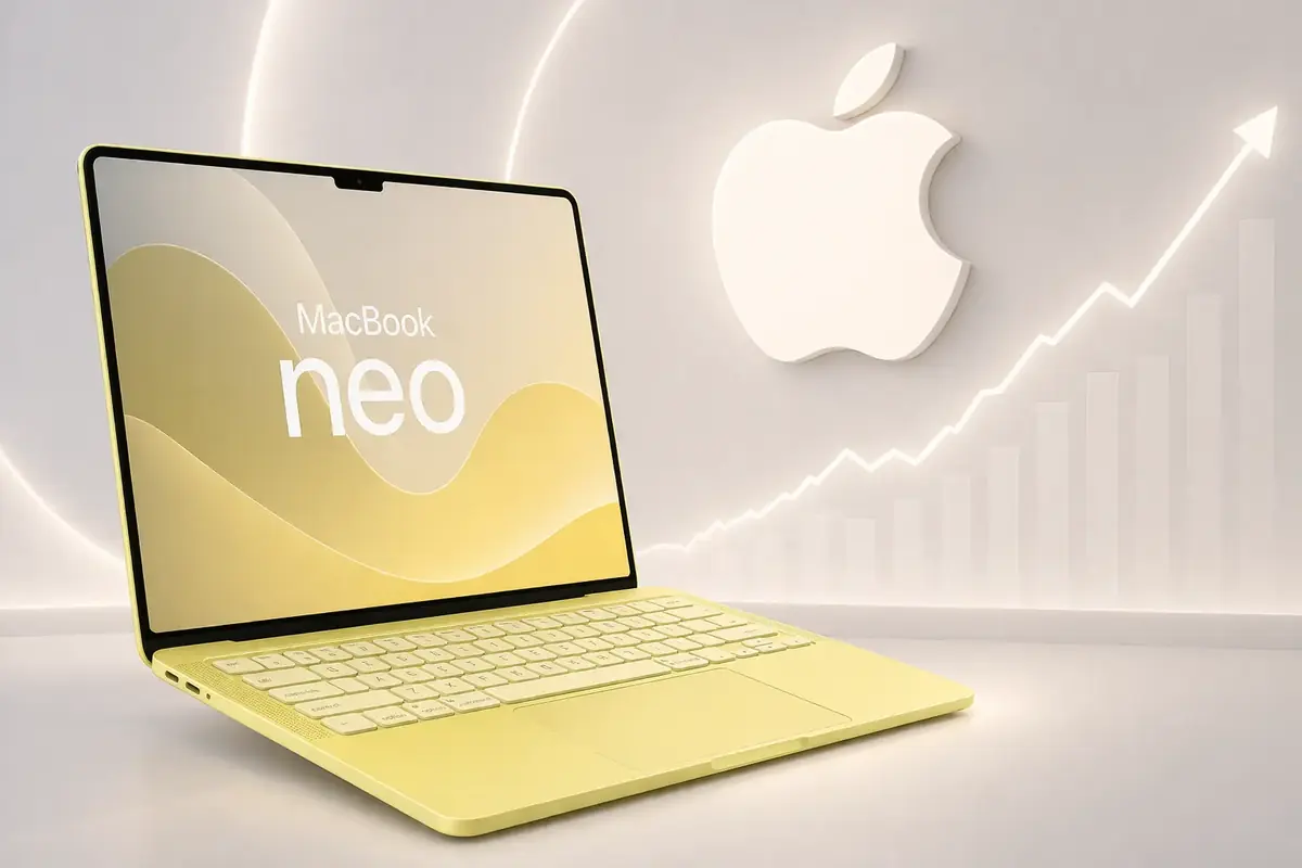 MacBook Neo succ&egrave;s