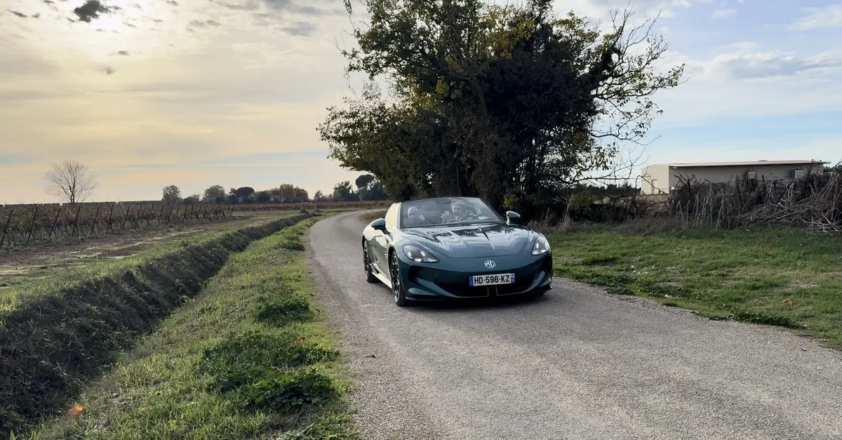 Essai MG Cyberster Propulsion&nbsp;: un cabrio de 340 ch avec 0 malus et 100% fun&nbsp;!