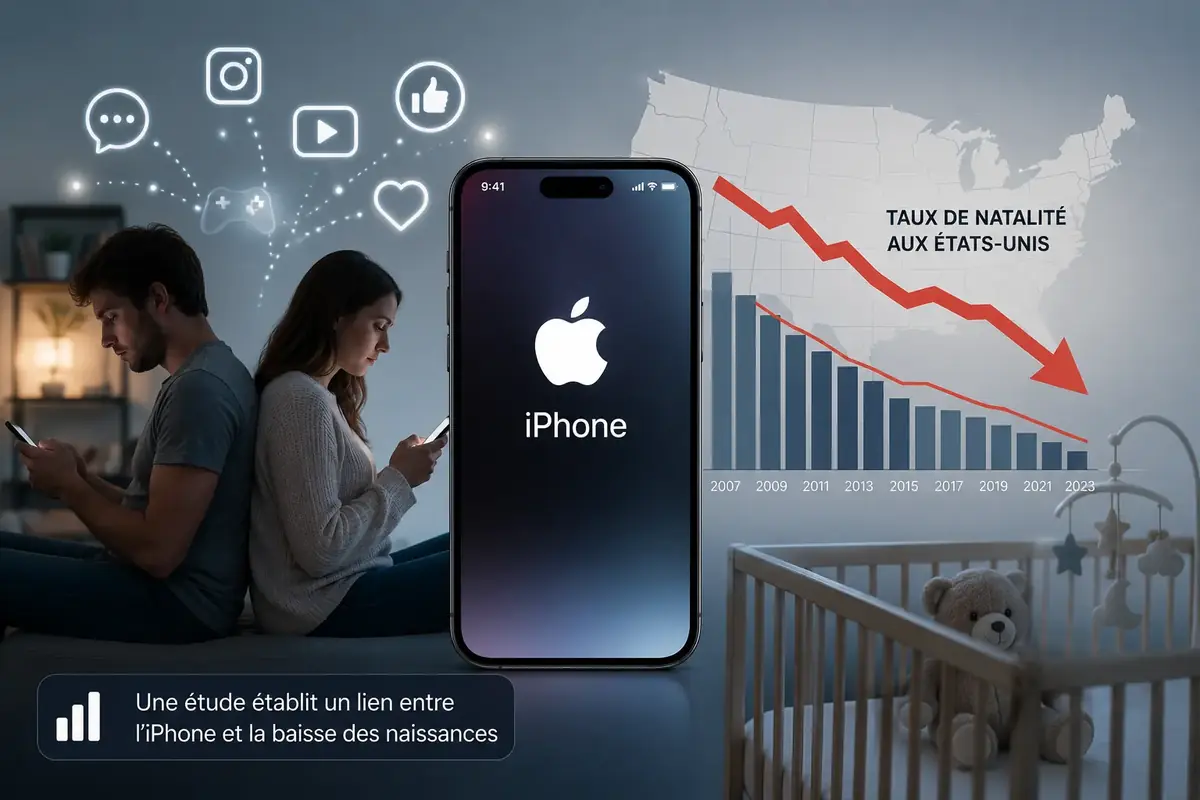 iPhone Natalit&eacute; USA