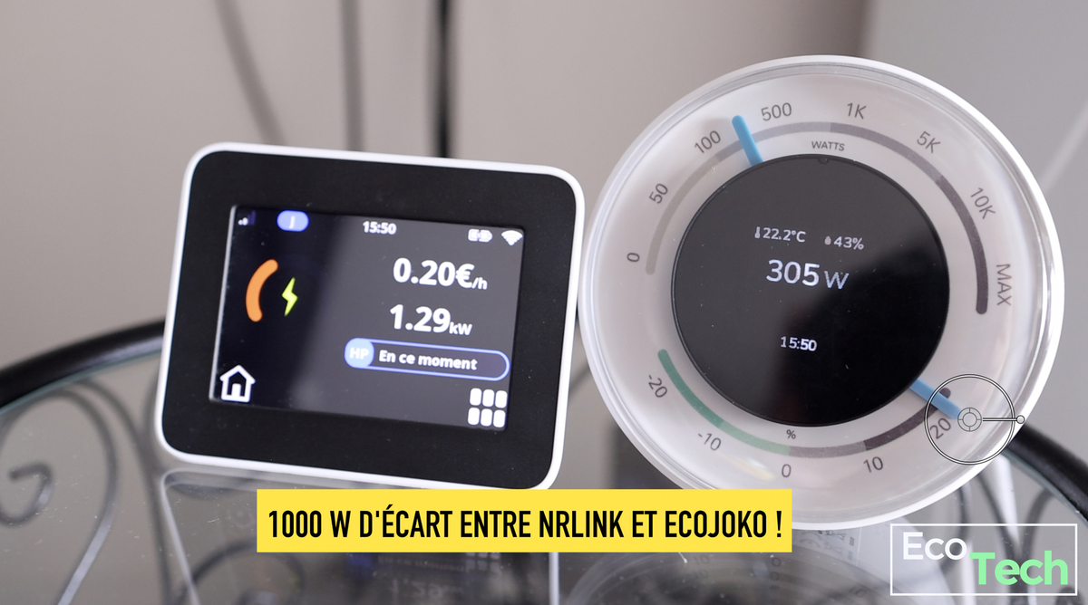 Test du nrLink : un boitier pour économiser l'électricité et afficher sa consommation en direct