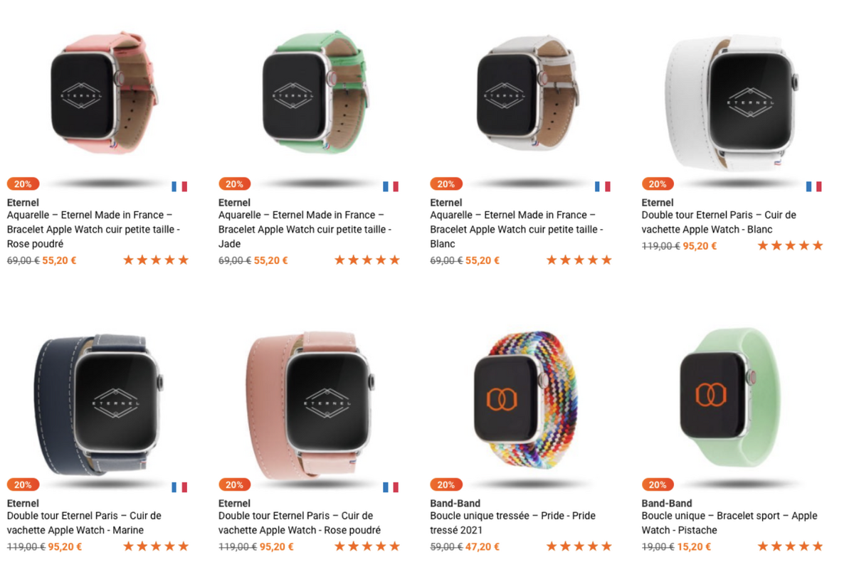  Pour Halloween, -30% sur une sélection de bracelets pour Apple Watch chez Band-Band