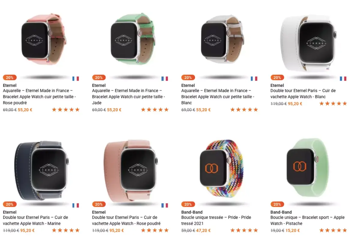  Pour Halloween, -30% sur une sélection de bracelets pour Apple Watch chez Band-Band