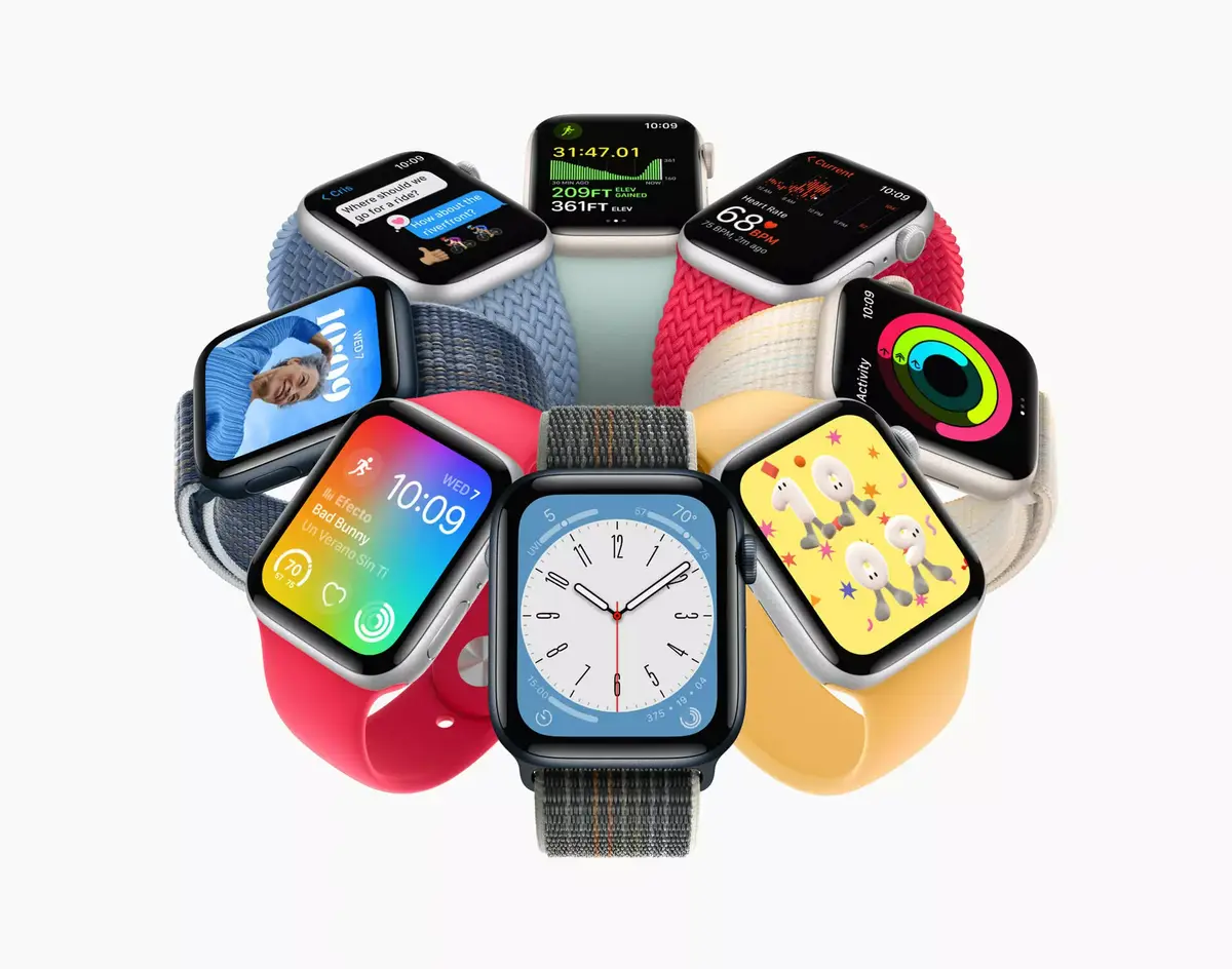 Apple Watch Series 8 : les principales nouveautés (température, cycles, accidents)