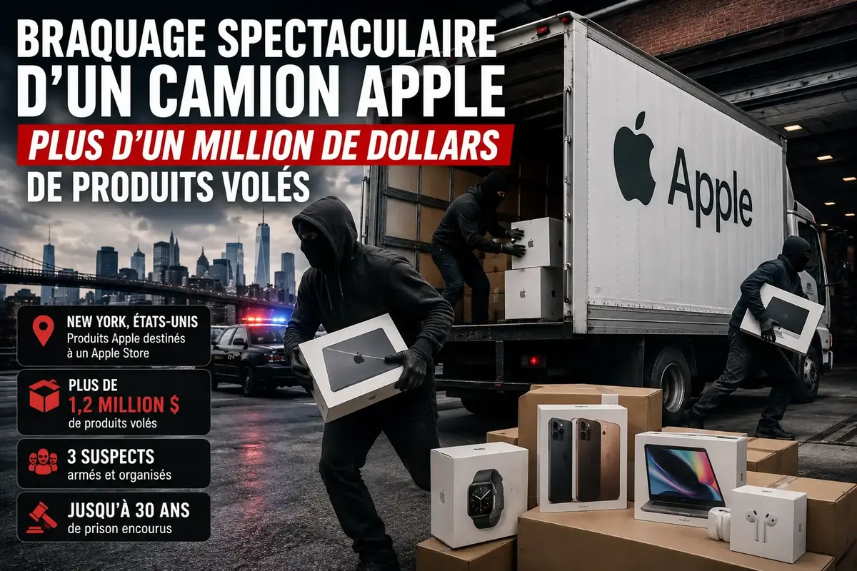 Braquage Apple