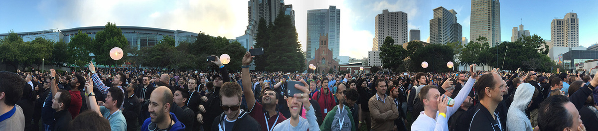 #WWDC : une vidéo, des selfies avec Federighi et plein de photos !