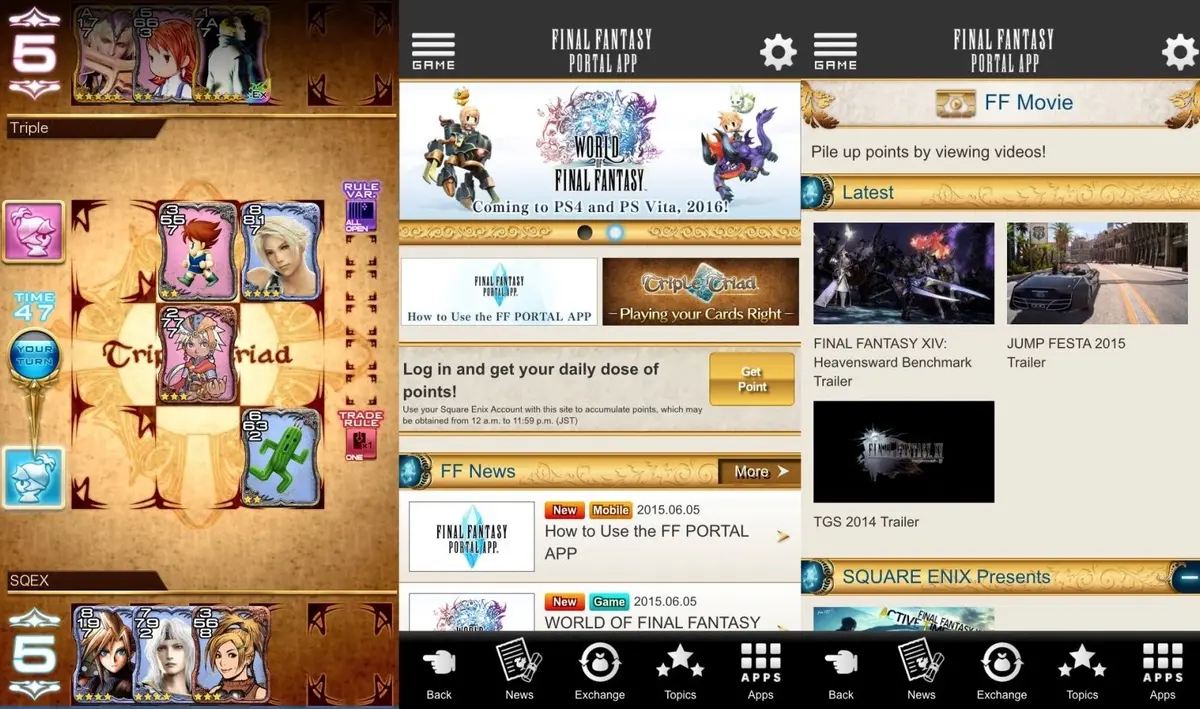 La série Final Fantasy est en promo pendant que Square Enix prépare un "portail spécialisé"