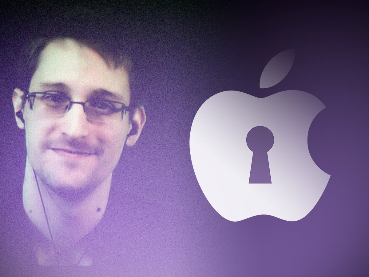 Vie privée : Edward Snowden croit aux promesses de Tim Cook