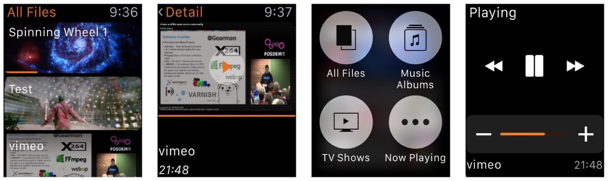 VLC se contrôle désormais depuis l'Apple Watch