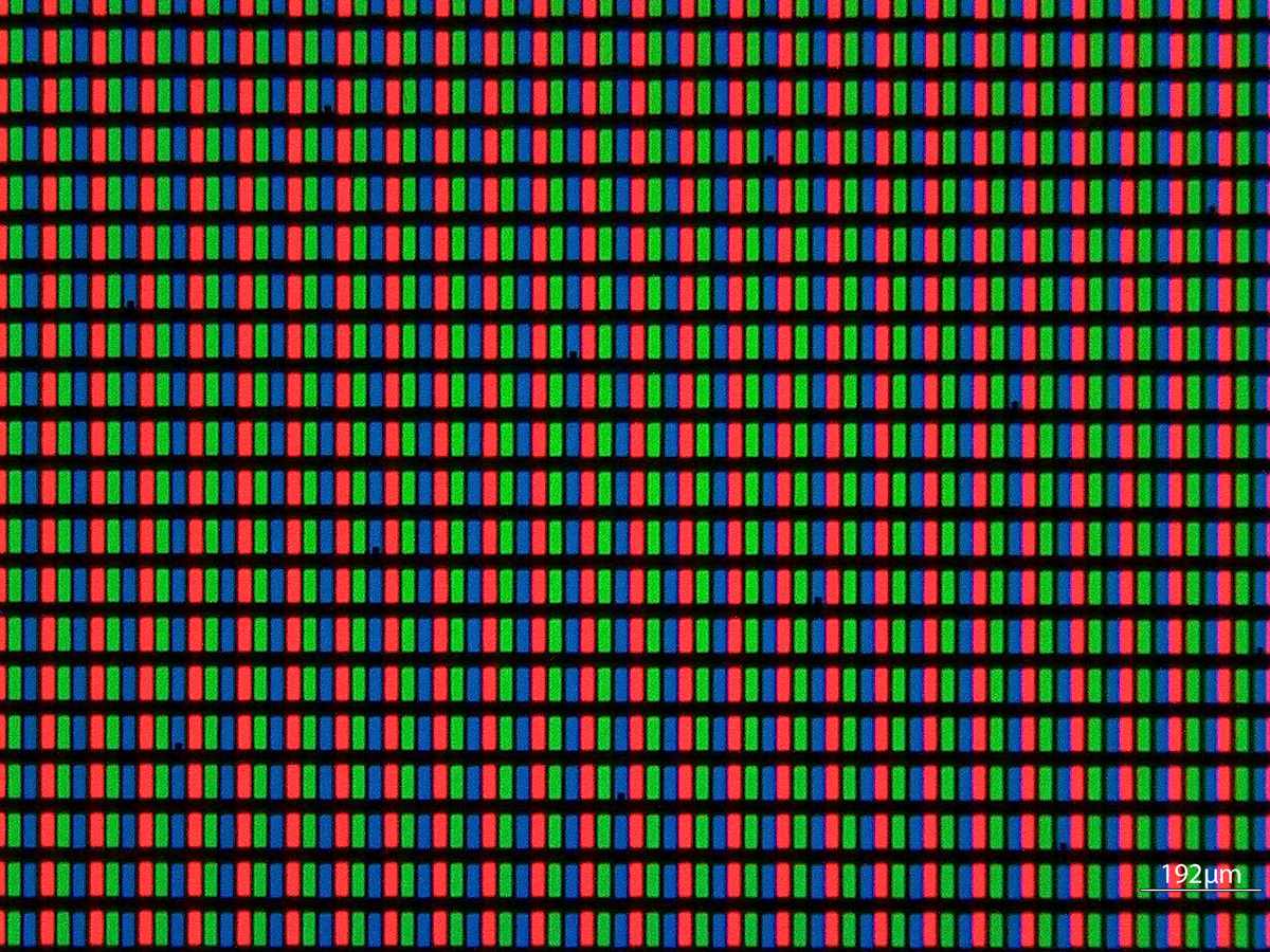L'image du jour : l'écran de l'Apple Watch (et ses petits pixels) passé au microscope