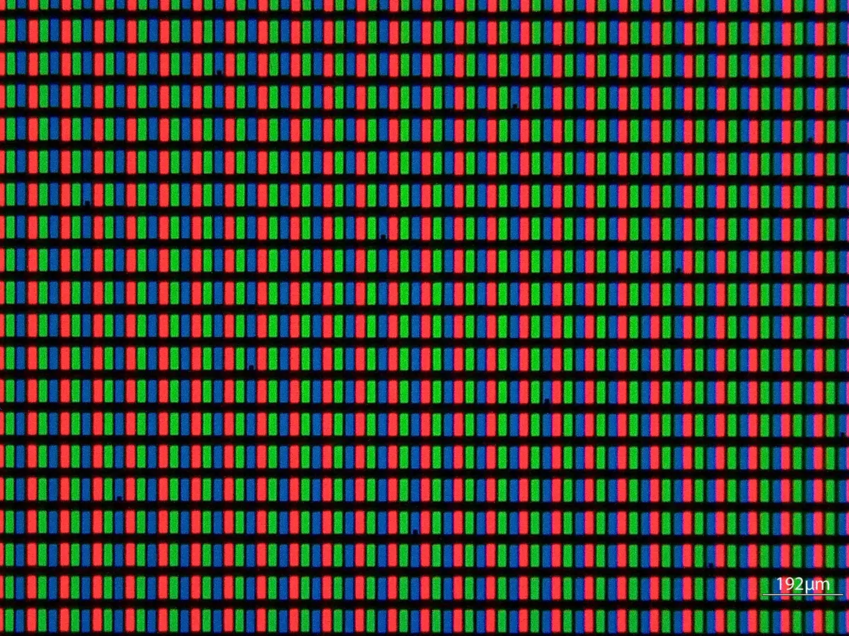 L'image du jour : l'écran de l'Apple Watch (et ses petits pixels) passé au microscope