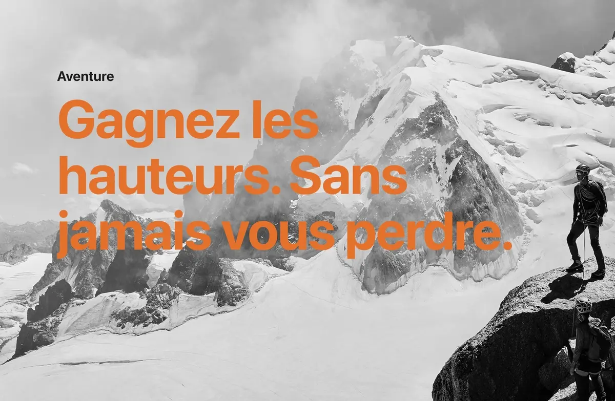 Avez-vous remarqué le petit clin d'oeil à Chamonix durant la keynote ?