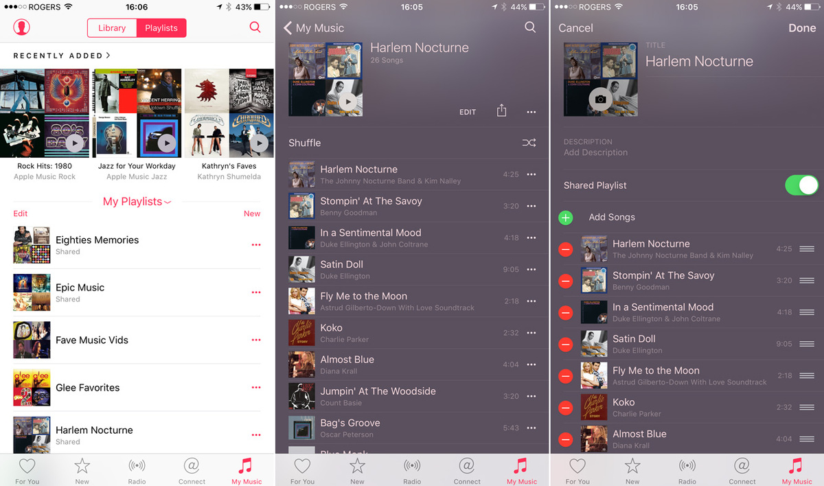 Apple Music : comment partager une liste de lecture (et désactiver le partage)