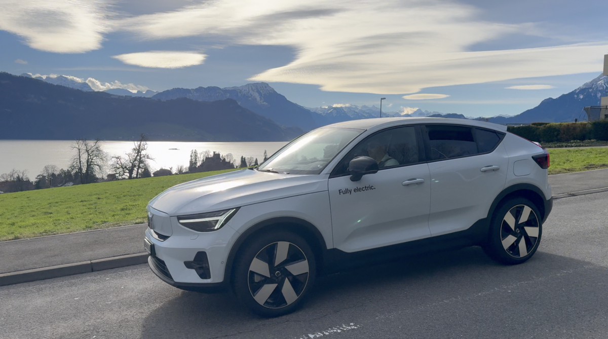 Essai Volvo C40 Recharge 2024 dans les Alpes suisses : enfin une autonomie correcte ?