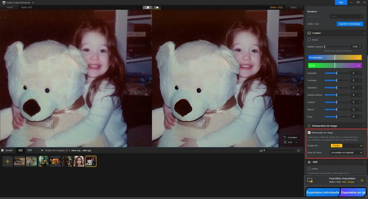 Restaurer ses vieilles photos sur Mac&nbsp;: Aiarty Image Enhancer s&rsquo;appuie sur l&rsquo;IA (-52%)