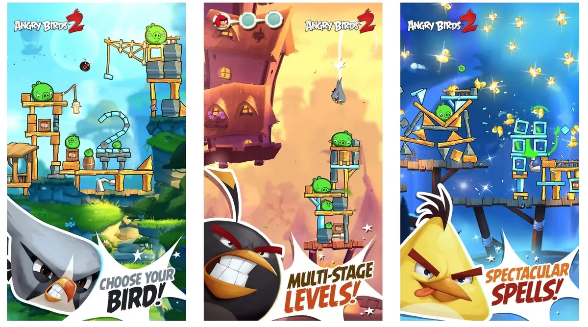 Angry Birds 2 est disponible gratuitement dans l'App Store !