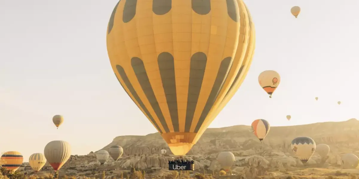 אובר תציע שייט בכדור פורח