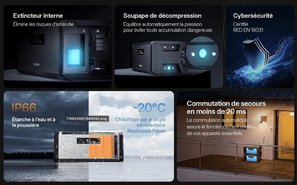 Promo sur la nouvelle batterie solaire Hoymiles HiBattery 1920 AC&nbsp;!