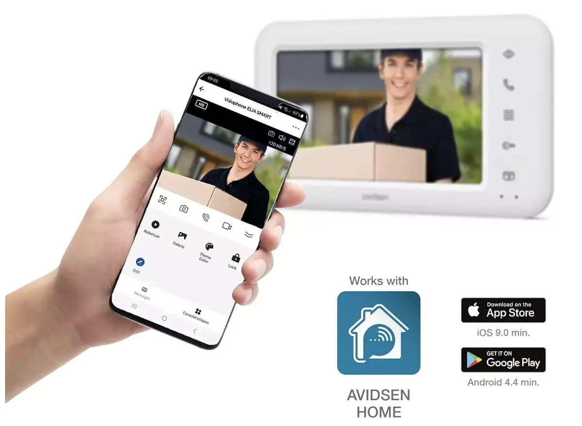 Le français Avidsen propose un visiophone connecté avec l'Elia Smart à moins de 200€