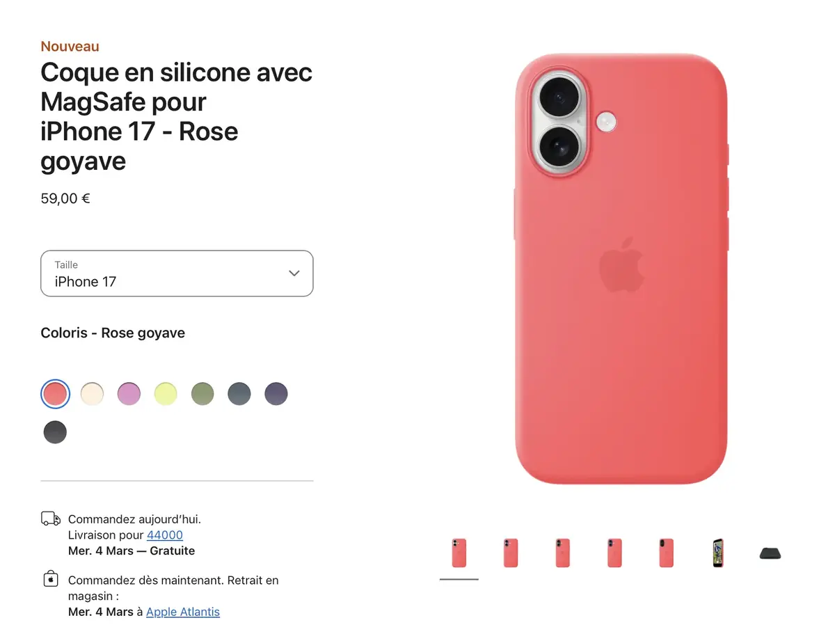 De nouveaux accessoires pour l'iPhone 17e et des coloris printaniers in&eacute;dits (enfin)&nbsp;!