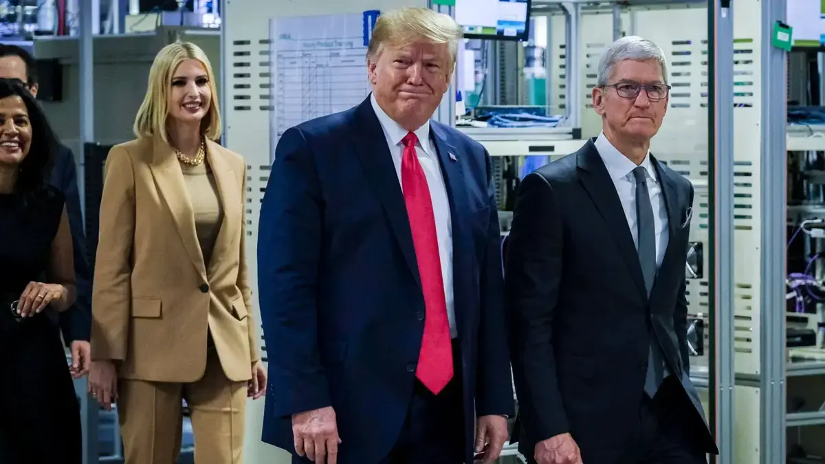 Tim Cook lâche un gros million de dollars pour l’investiture de Trump