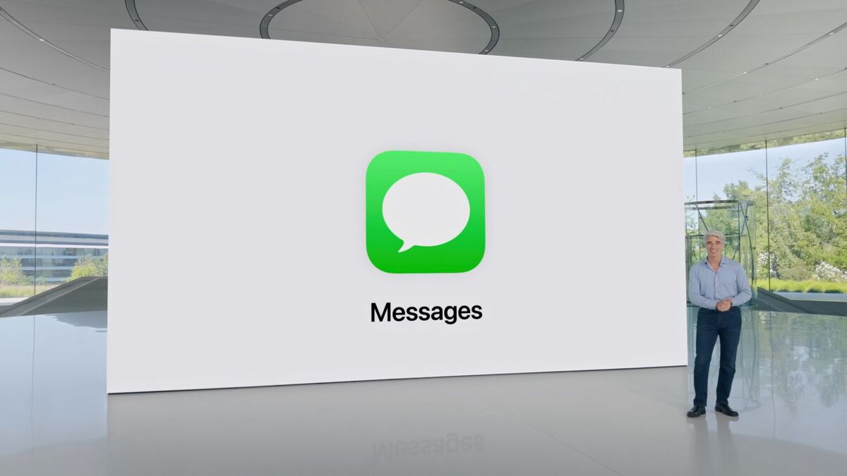 iOS 18 Message