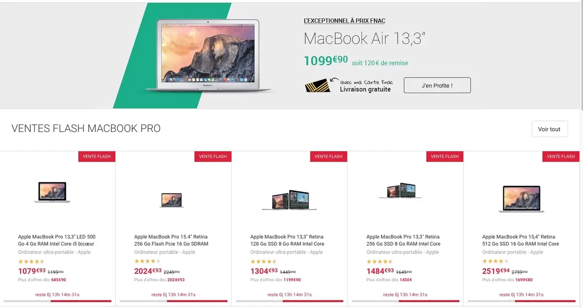 Bon plan : -10% sur tous les Mac aujourd'hui !