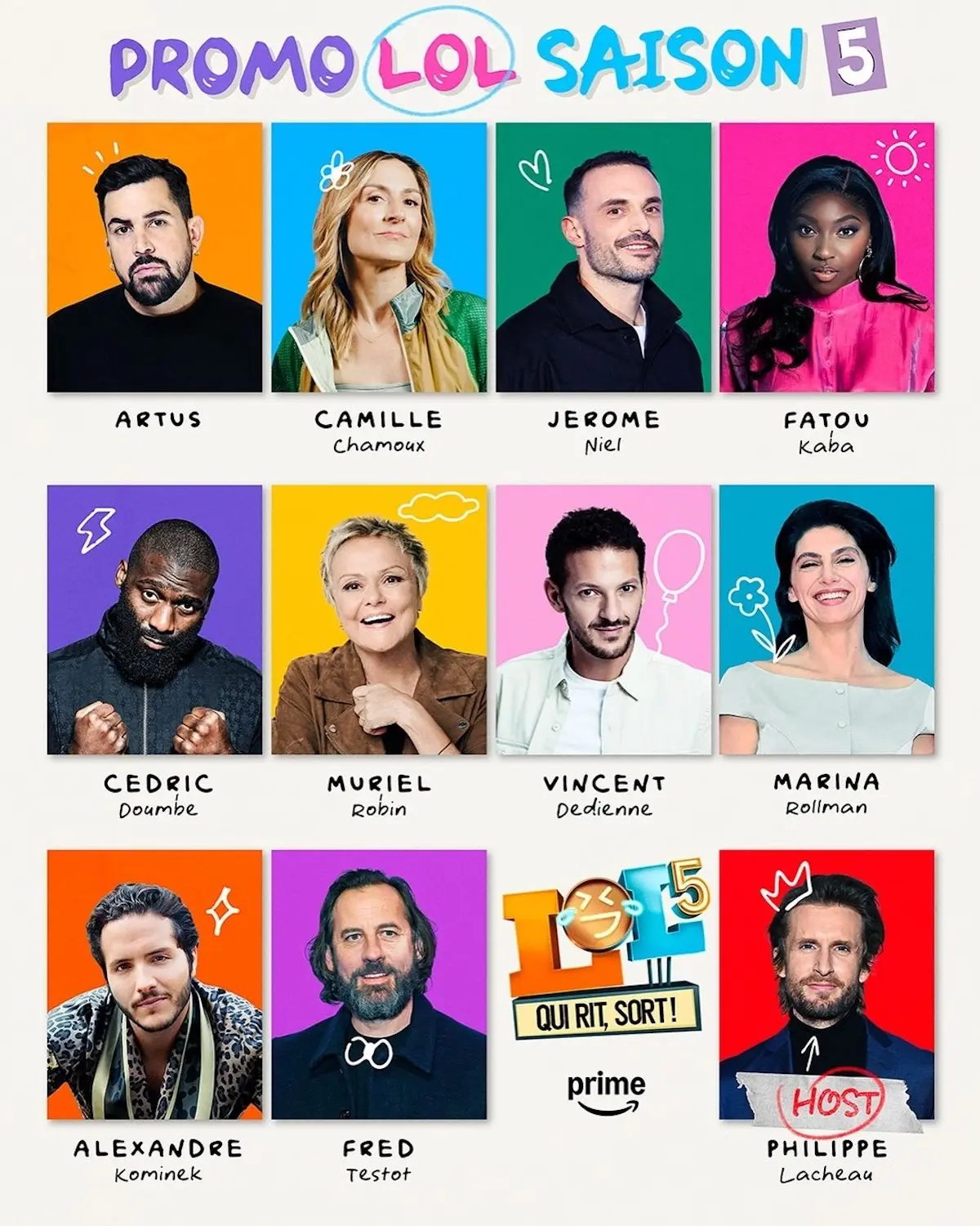 LOL Qui rit sort saison 5 : voilà le casting, avec une grosse surprise !